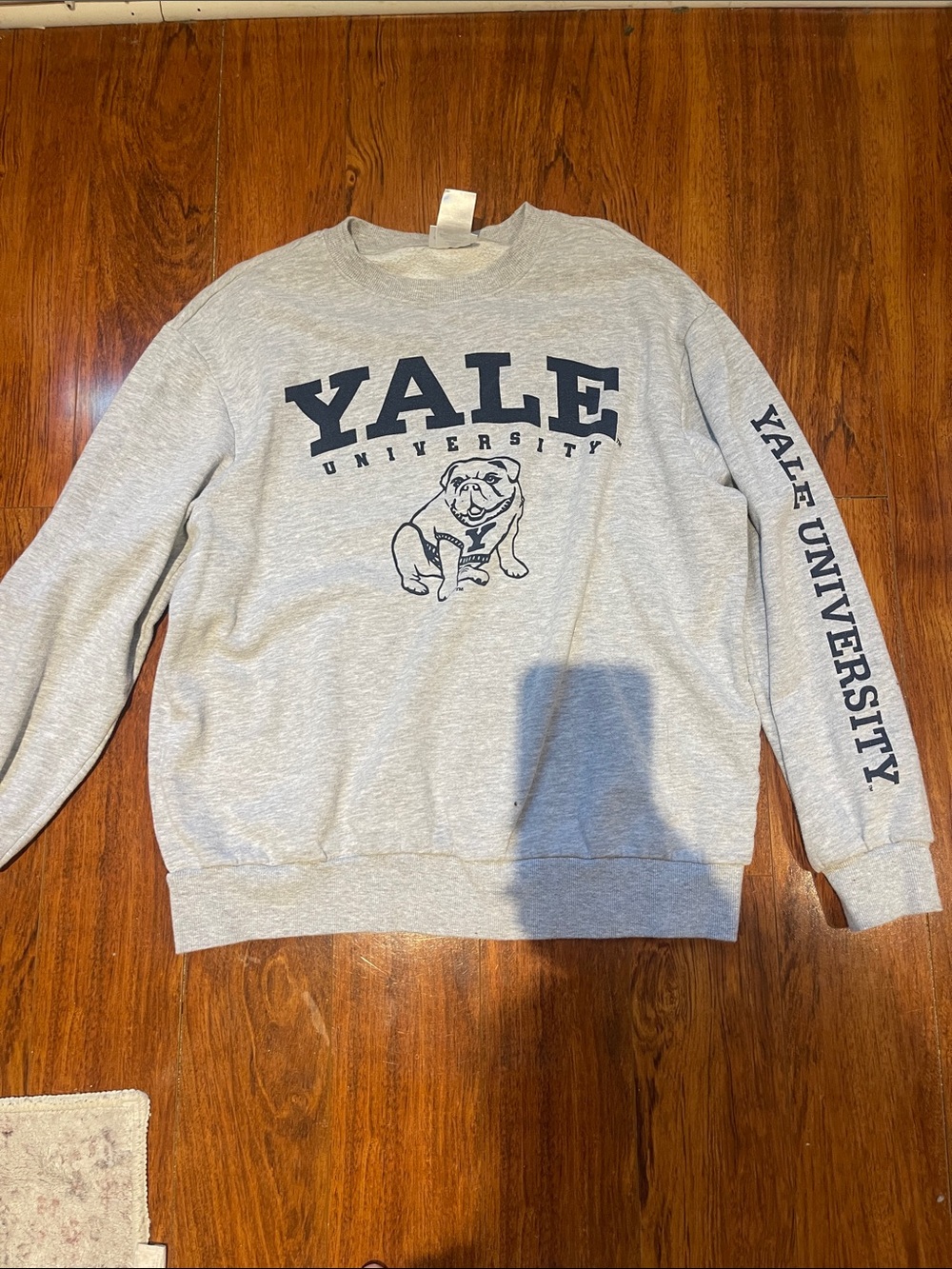 Yale University Gray Crewneck Sweatshirt
